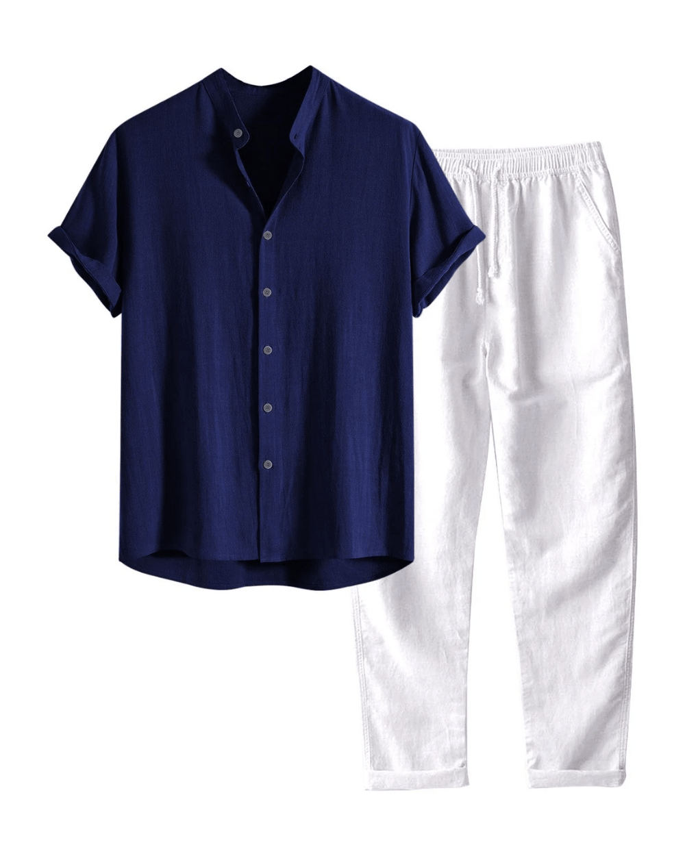 Lichte Linnen Outfit