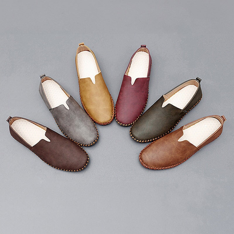 Leren Loafers Santorin