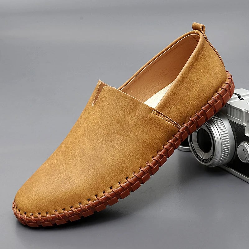 Leren Loafers Santorin