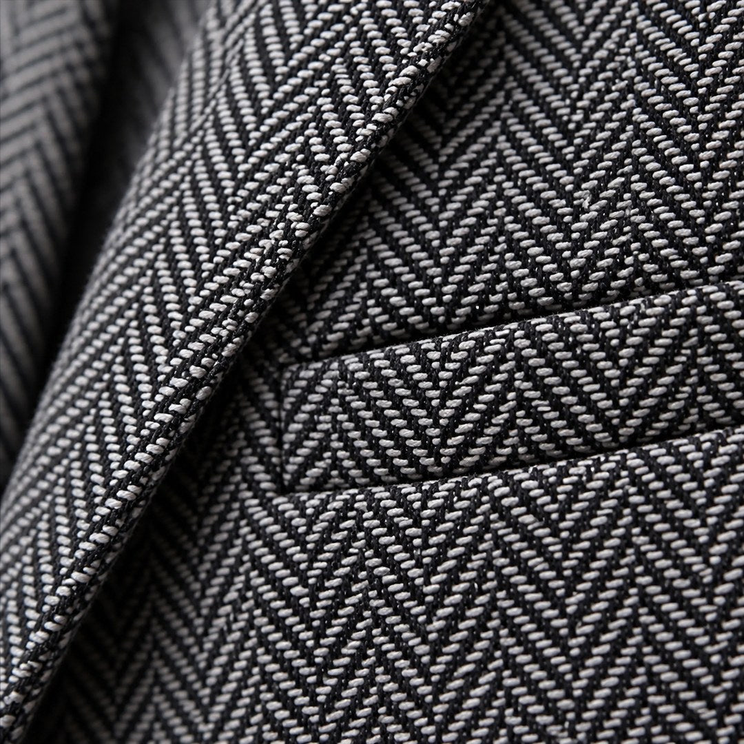 Bregenz-gilet antracietgrijs – detail borstzak